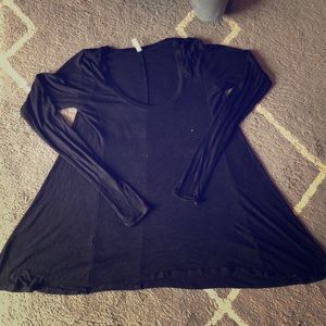 Free people January tee, black M